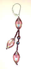 0045: Swarovski crystals and Czech glass earrings